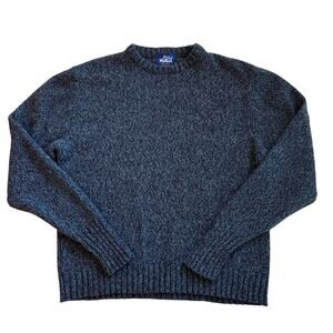 Vtg Woolrich Sweater Mens Sz XL Gray Knit Crewneck Wool Blend Long Sleeve *READ*